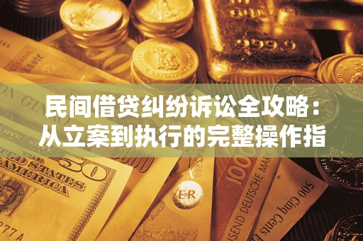 北京民间借贷纠纷诉讼全攻略：从立案到执行的完整操作指南