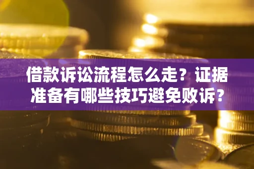 北京借款诉讼流程怎么走？证据准备有哪些技巧避免败诉？