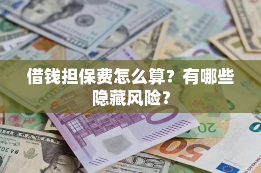 北京借钱担保费怎么算？有哪些隐藏风险？