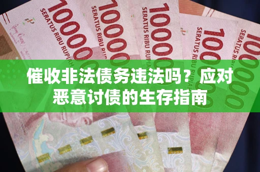 北京催收非法债务违法吗？应对恶意讨债的生存指南