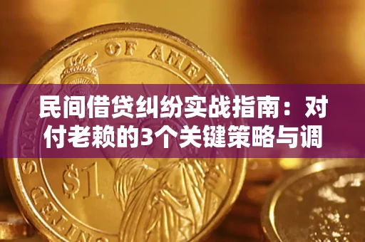 北京民间借贷纠纷实战指南：对付老赖的3个关键策略与调解盲区解析
