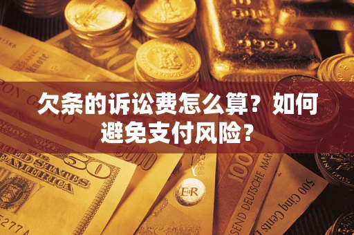 北京欠条的诉讼费怎么算？如何避免支付风险？