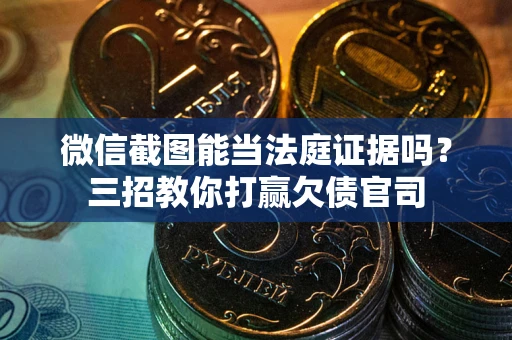 北京微信截图能当法庭证据吗？三招教你打赢欠债官司